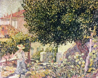Woman in the Garden
