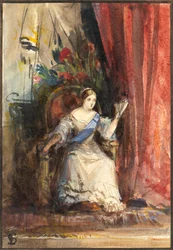 Queen Victoria at Court, 1838