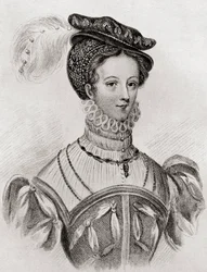 Mary, Queen of Scots, Aged 16, from The Girl Through the Ages, Published 1933