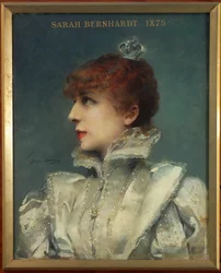 Actress Sarah Bernhardt