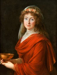 Portrait of the Countess Siemontkowsky-Bystry, 1793