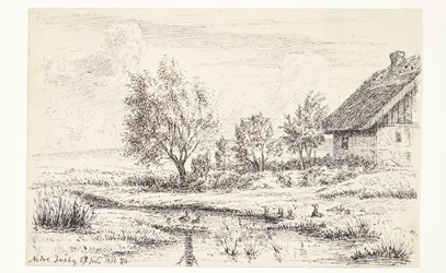 Landscape with Farmhouse