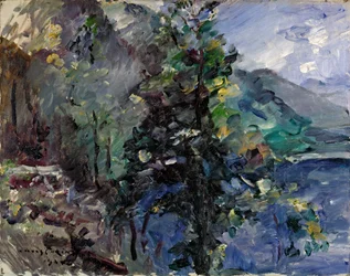 Jochberg at the lake of Walchensee