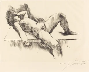 Reclining Female Nude III