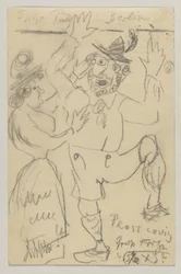 Lovis Corinth to Carl Strathmann: Postcard, Postmarked February 25, 1904