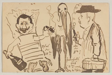 Lovis Corinth to Carl Strathmann: Postcard, Postmark 3 September 1902