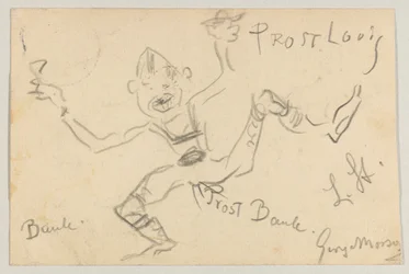 Lovis Corinth to Carl Strathmann: Postcard, Postmark November 6, 1906