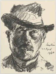 Self-Portrait with a Slouch Hat