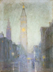 Madison Avenue at Twilight