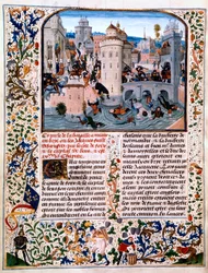 Massacre of the peasant rebels at Meaux, 1358