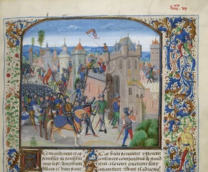 Siege of Ghent by Louis II of Male