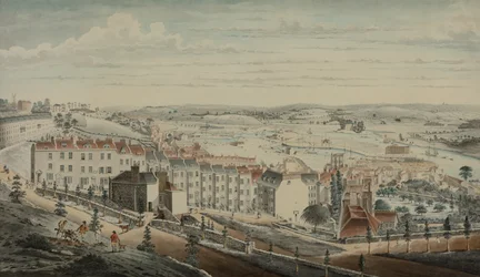 View of Granby Hill, Clifton, from the West