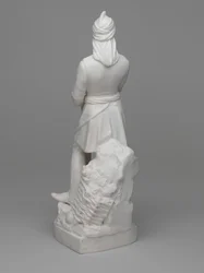 Parian ware statuette of Lieutenant (later Major) William Hodson