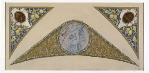 Sketch for the Fêtes staircase at Paris City Hall: Capricorn, between 1888 and 1898