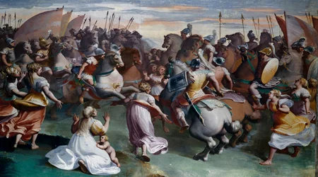 The Rape of Sabine, by Luca Cambiaso