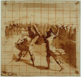 Aeneas against Turnus