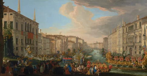 Regatta on the Grand Canal in Honor of Frederick IV, King of Denmark