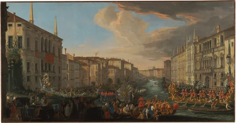 Regatta on the Grand Canal in Honor of Frederick IV of Denmark