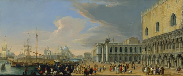 The Molo, Venice, Looking West