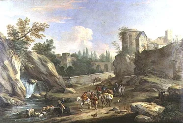 Travellers in the Campagna
