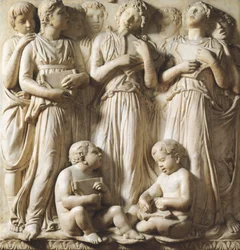 Detail from Cantoria in the Cathedral of Santa Maria del Fiore, Florence