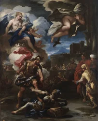 Aeneas Defeats Turnus