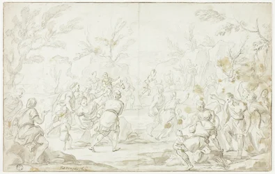 Moses Striking the Rock