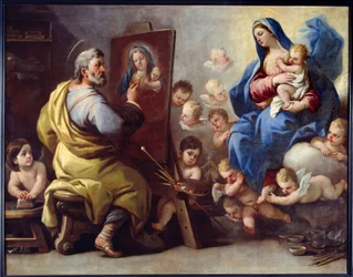 Saint Luke Painting the Virgin