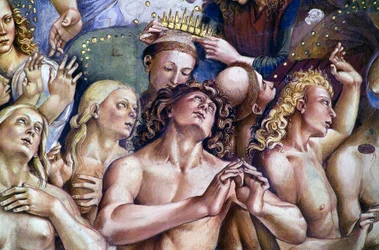 Elect, from Last Judgment fresco cycle