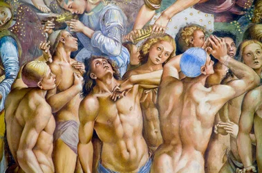 Elect, from Last Judgment fresco cycle