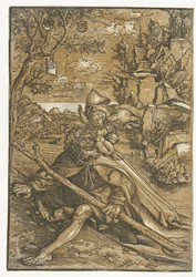 Saint Christopher with the Christ Child