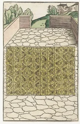 Tabernacle with Cherub Pattern