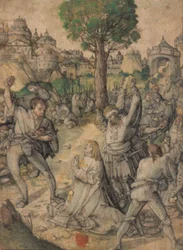 The Stoning of St Stephen Outside the Golden Gate of Jerusalem