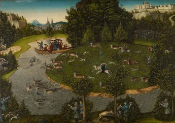 A Stag Hunt with the Elector Friedrich the Wise