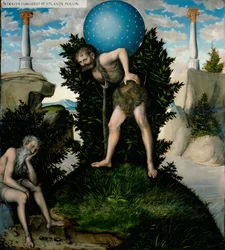 Atlas and Hercules From The Labours of Hercules
