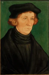 Portrait of a Scholar (Otto Brunfels)