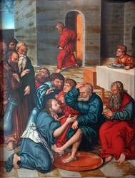 Christ Washing the Feet of the Apostles