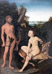 Apollo and Diana in Wooded Landscape