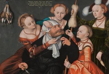 Hercules with Omphale