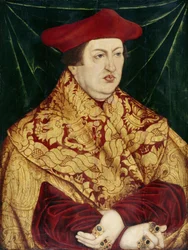 Portrait of Cardinal Albrecht of Brandenburg