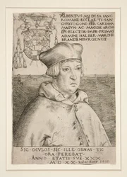 The Cardinal Albrecht of Brandenburg