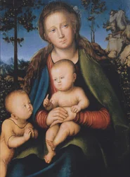 The Virgin and Child with the Infant St John