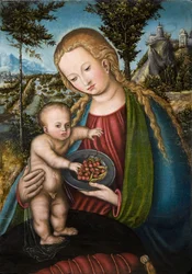 Virgin with Cherries