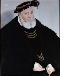 Portrait of Margrave Georg the Pious of Brandenburg-Ansbach