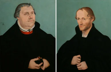 Portrait of Martin Luther and Portrait of Philippe Melanchthon