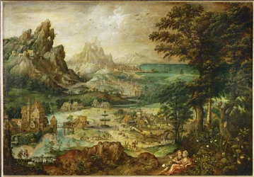 Landscape with Judah and Tamar