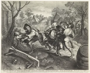 Fighting Farmers after a Card Game