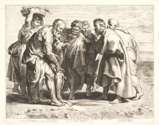 St. Peter Finds the Tribute Coin in a Fish