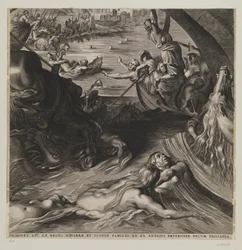 The Battle Against the Amazons