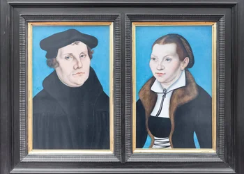 Portraits of Martin Luther and His Wife Katharina von Bora